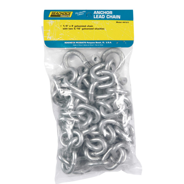 Seachoice CHAIN ANCHOR LEAD1/4""X4' 44121